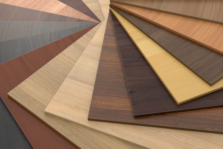 wood laminate samples